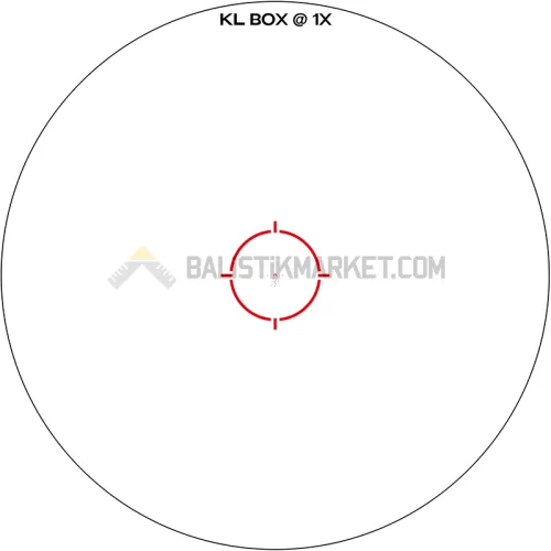 Arken Optics EP-8 1-8x28 FFP KLBOX (MOA) Tüfek Dürbünü